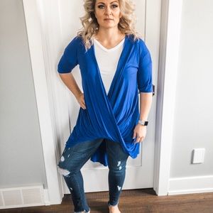 Extra Long High Low top